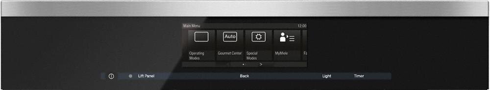 Miele DGC67051 Dgc 6705-1 Steam Oven With Full-Fledged Oven Function And Xl Cavity - The Miele All-Rounder With Mains Water Connection For Discerning Cooks.