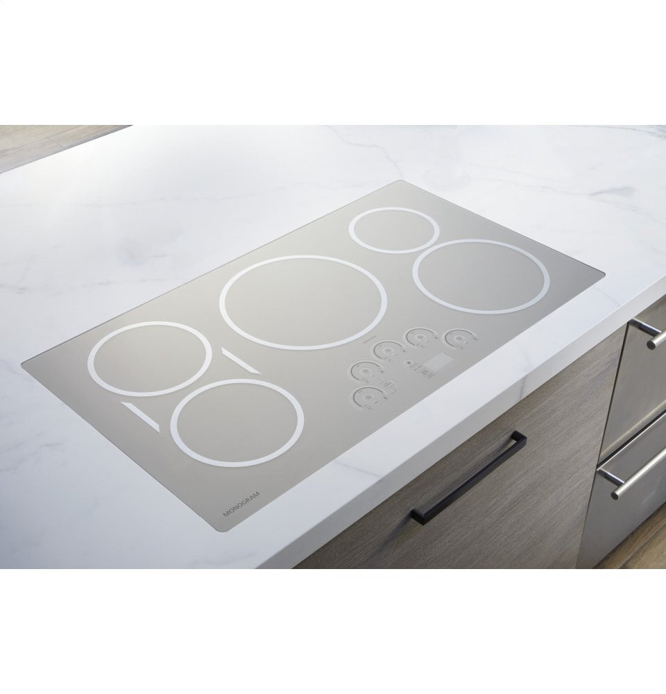 Monogram ZHU36RSJSS Monogram 36" Induction Cooktop