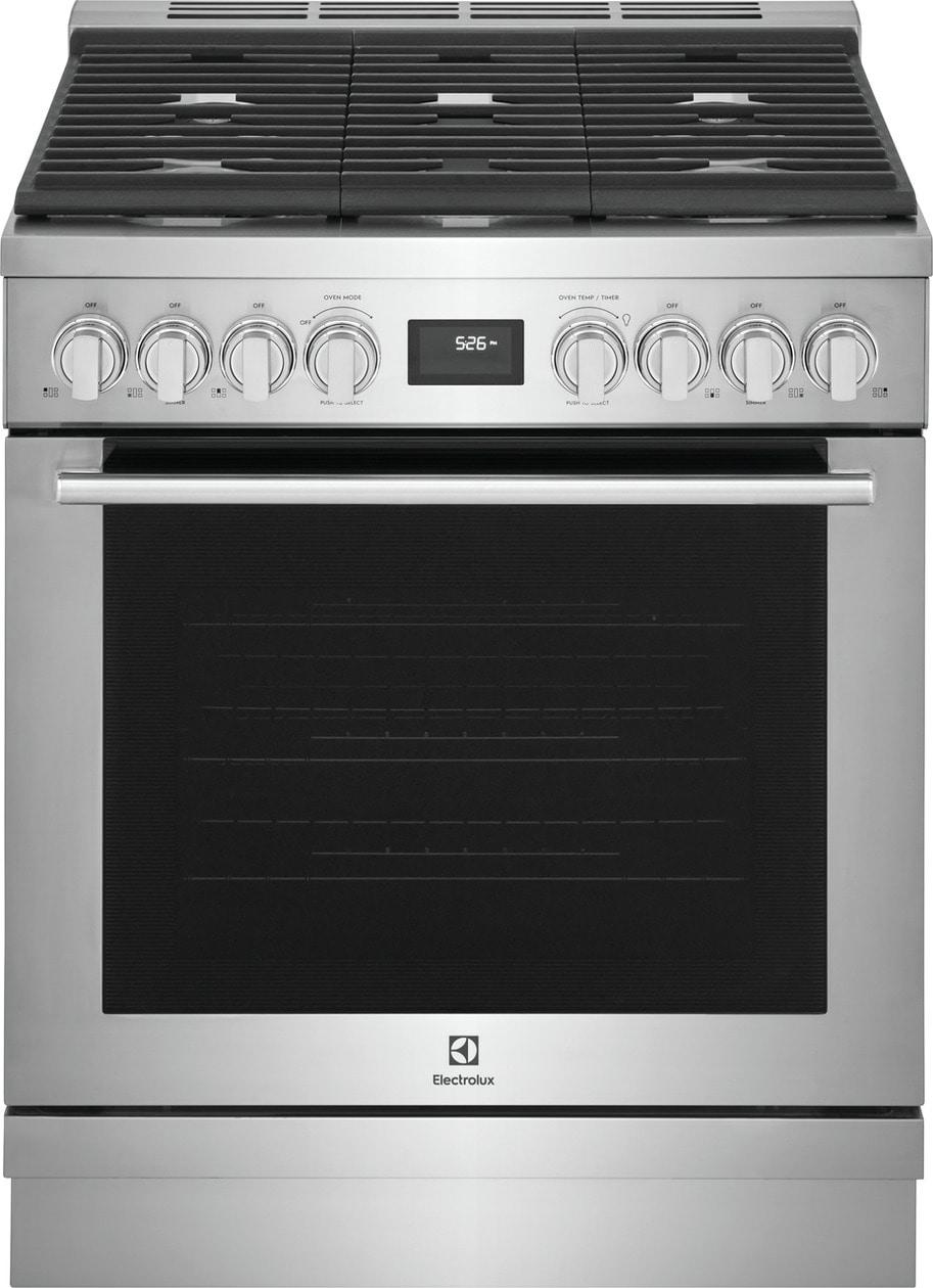 Electrolux ECFG3068AS Electrolux 30" Front Control Freestanding Gas Range
