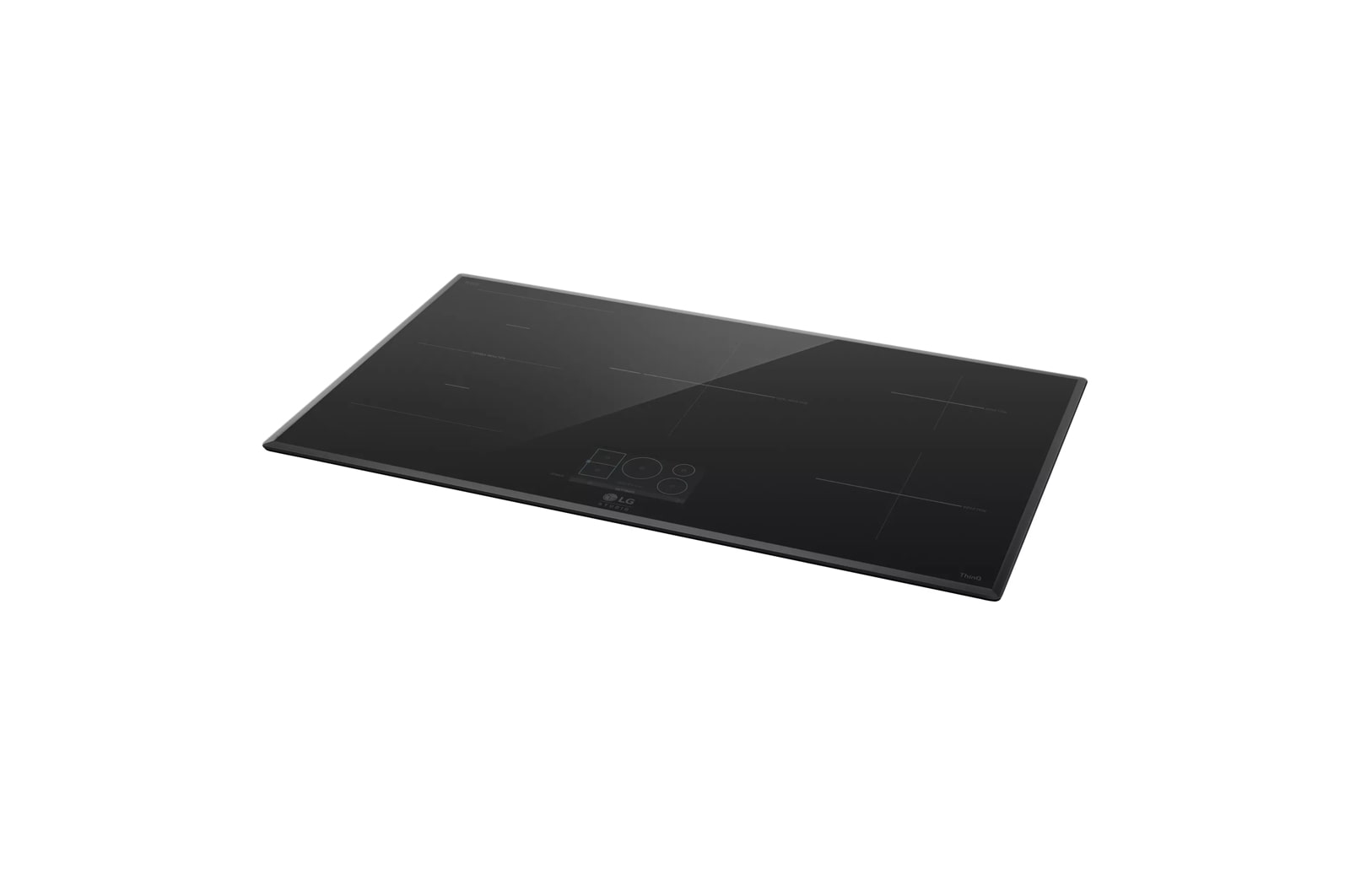 Lg CBIS3618BE Lg Studio 36" Induction Cooktop With 5 Burners And Flex Cooking Zone
