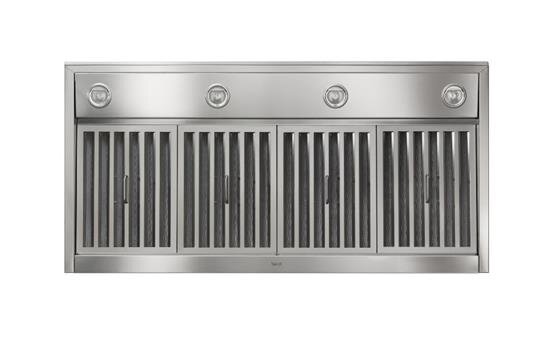 Best Range Hoods WPP9E54SB Wpp9 - 54" Stainless Steel Chimney Range Hood With A Choice Of Exterior Or In-Line Blowers, 300 To 1650 Max Cfm