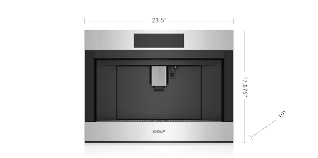 Wolf EC2450TES 24" E Series Transitional Coffee System