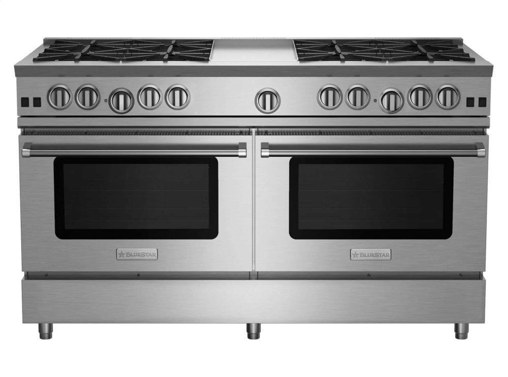 Bluestar RNB608GV2 60" Rnb Series Range With 12" Griddle