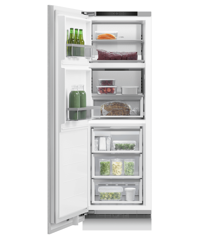 Fisher & Paykel RS2474F3LJ1 Integrated Triple Zone Freezer, 24", Ice