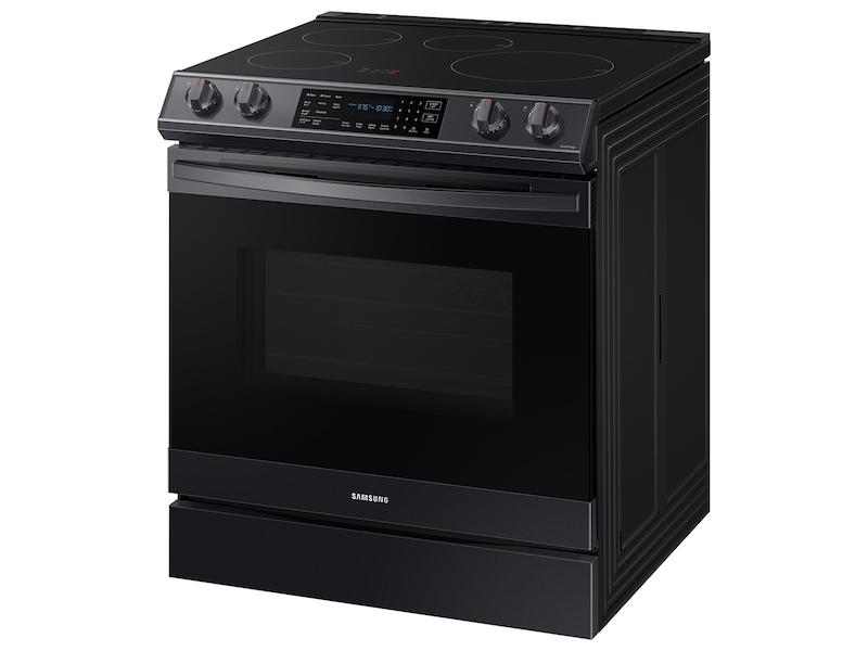 Samsung NE63B8611SG 6.3 Cu. Ft. Smart Instant Heat Induction Slide-In Range With Air Fry & Convection+ In Black Stainless Steel