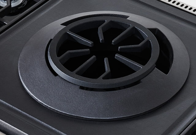Wolf SRT484W 48" Sealed Burner Rangetop - 4 Burners And Wok Burner