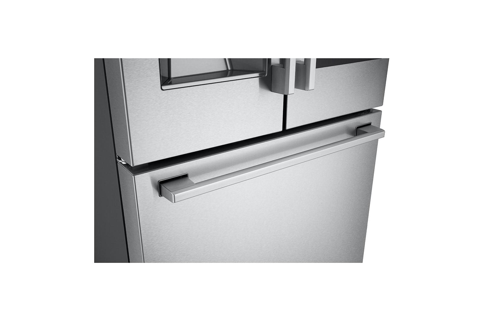 Lg SRFVC2416S Lg Studio 24 Cu. Ft. Smart Instaview® Door-In-Door® Large Capacity Counter-Depth Refrigerator With Craft Ice™ Maker