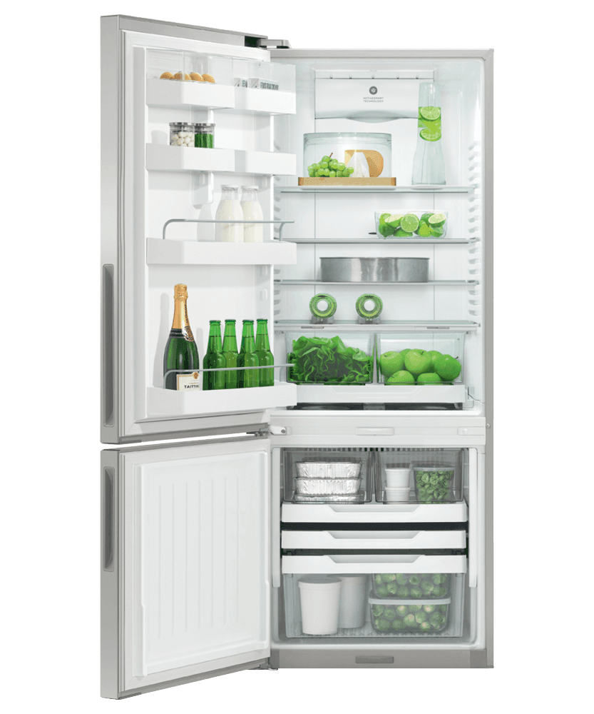 Fisher & Paykel RF135BLPX6N Freestanding Refrigerator Freezer, 25", 13.5 Cu Ft