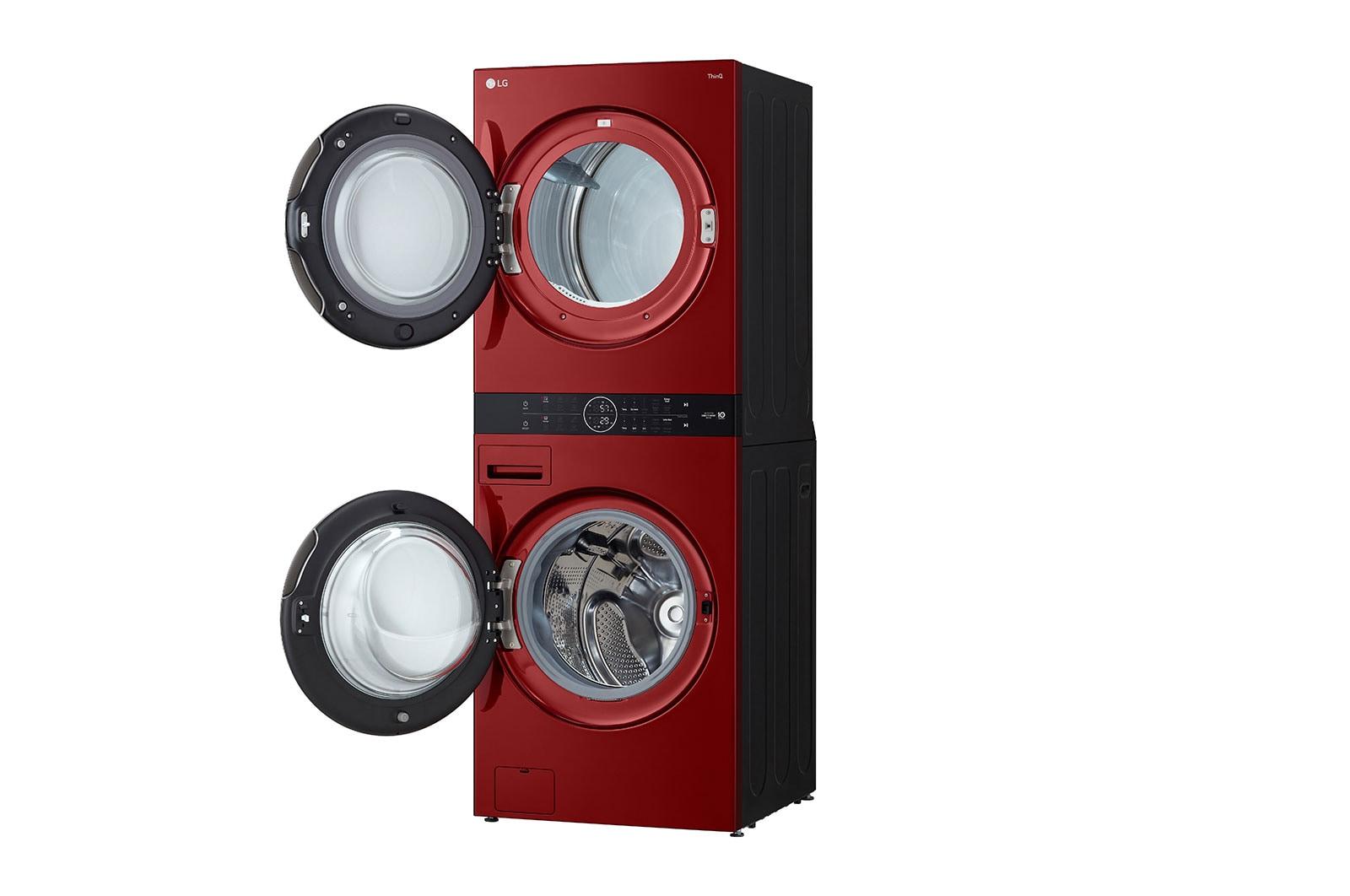 Lg WKGX201HRA Single Unit Front Load Lg Washtower™ With Center Control™ 4.5 Cu. Ft. Washer And 7.4 Cu. Ft. Gas Dryer