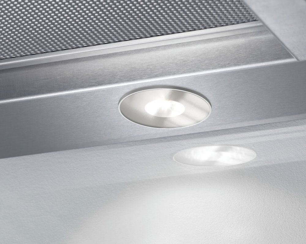 Miele DA3698SS Built-In Ventilation Hood With Motorized Pull-Out Canopy For Maximum Convenience.