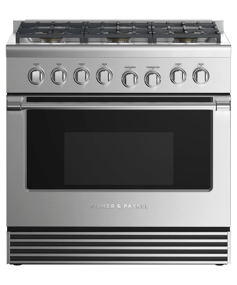 Fisher & Paykel RDV2366NN Dual Fuel Range, 36