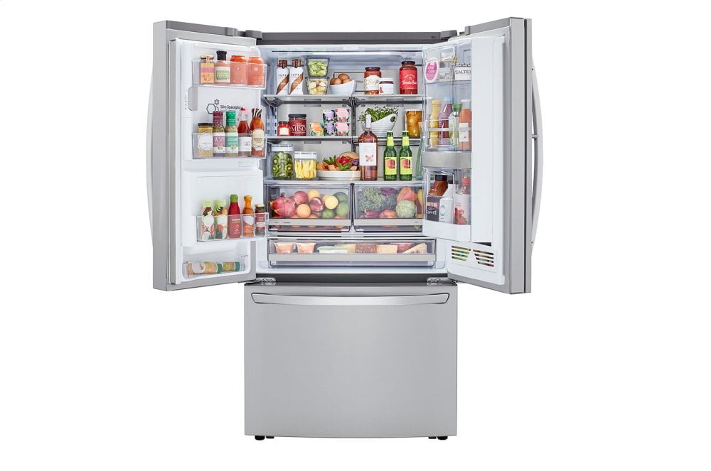 Lg LRFDS3016S 30 Cu. Ft. Smart Wi-Fi Enabled Door-In-Door® Refrigerator With Craft Ice™ Maker