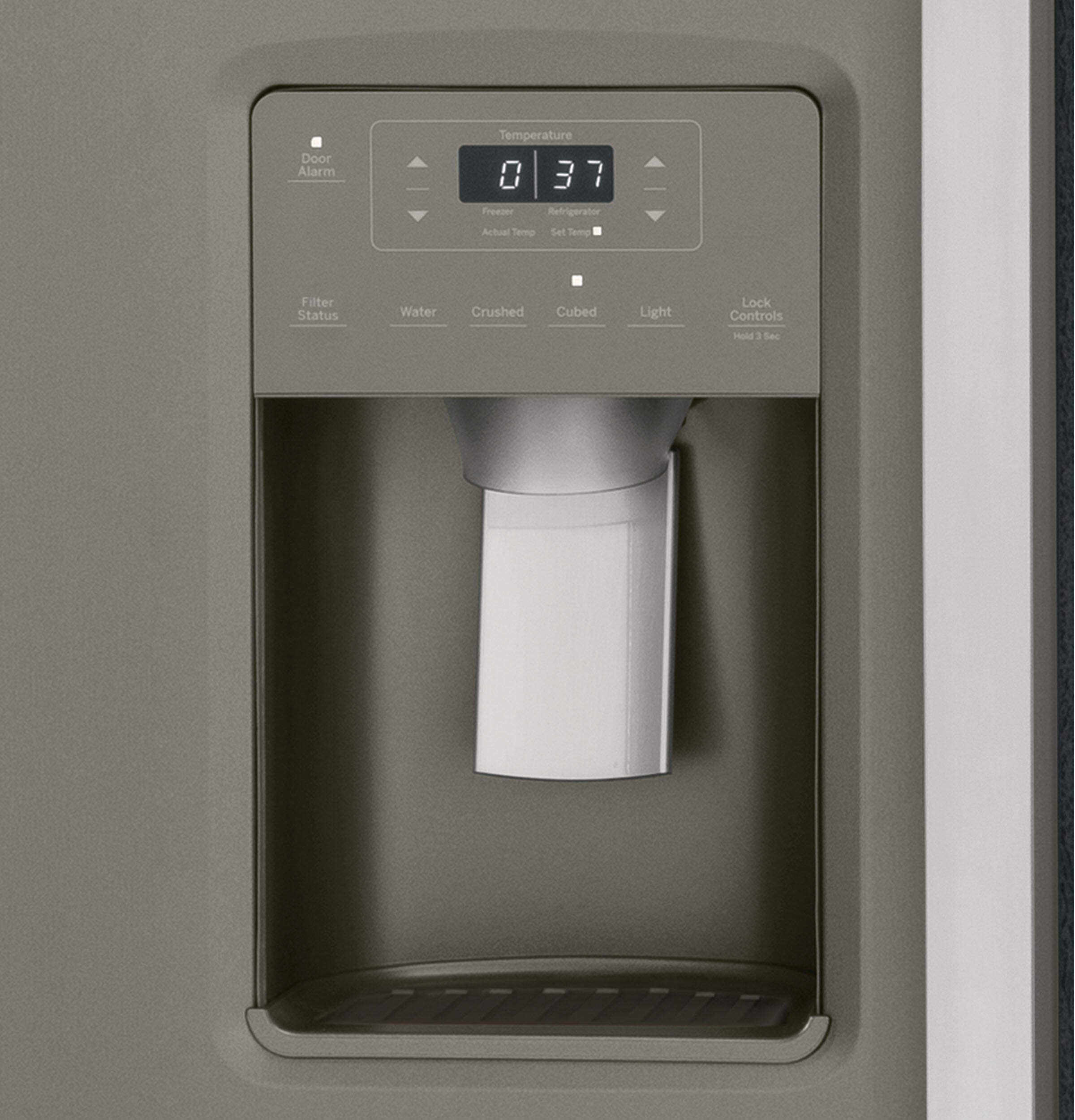 Ge Appliances GSS25GMPES Ge® 25.3 Cu. Ft. Side-By-Side Refrigerator