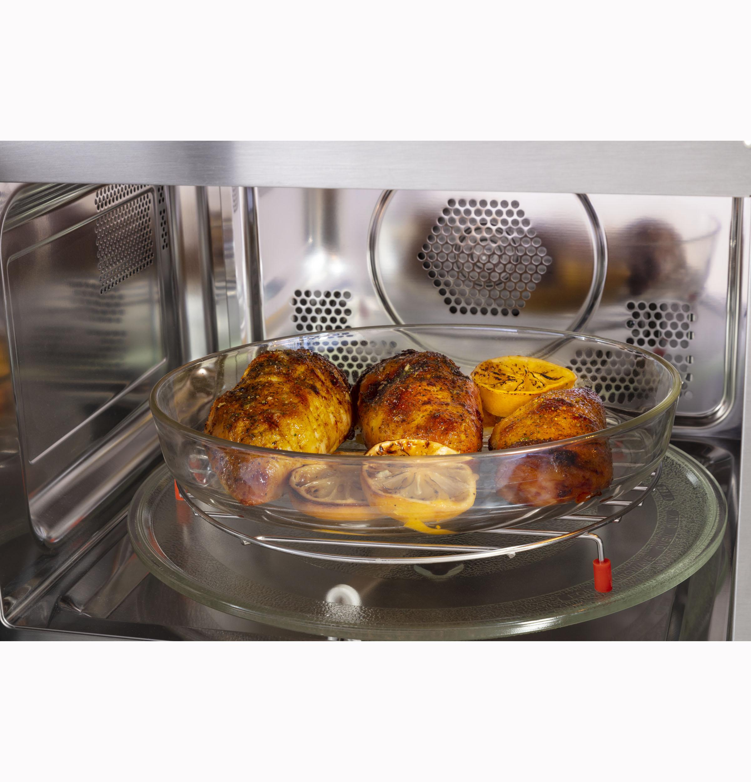Ge Appliances JES1109RRSS Ge® 1.0 Cu. Ft. Capacity Countertop Convection Microwave Oven With Air Fry