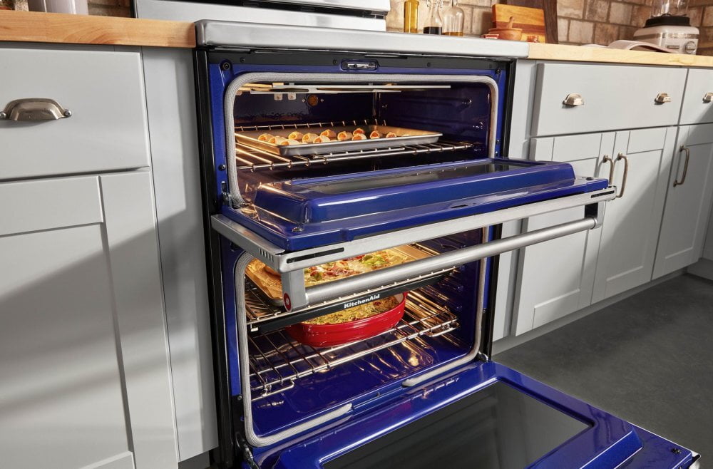 Kitchenaid KFID500ESS 30-Inch 4-Element Induction Double Oven Convection Range - Stainless Steel