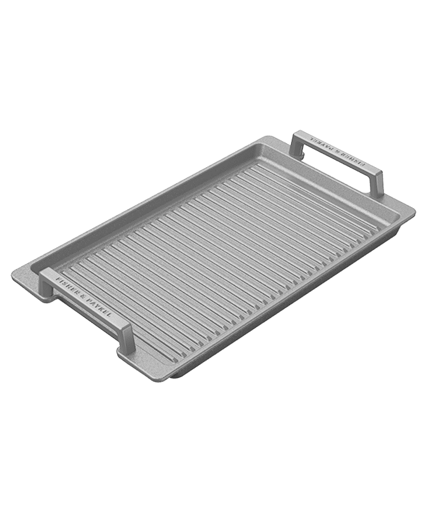 Fisher & Paykel GPRNS Non-Stick Ridged Griddle Plate & Hybrid Roast Dish