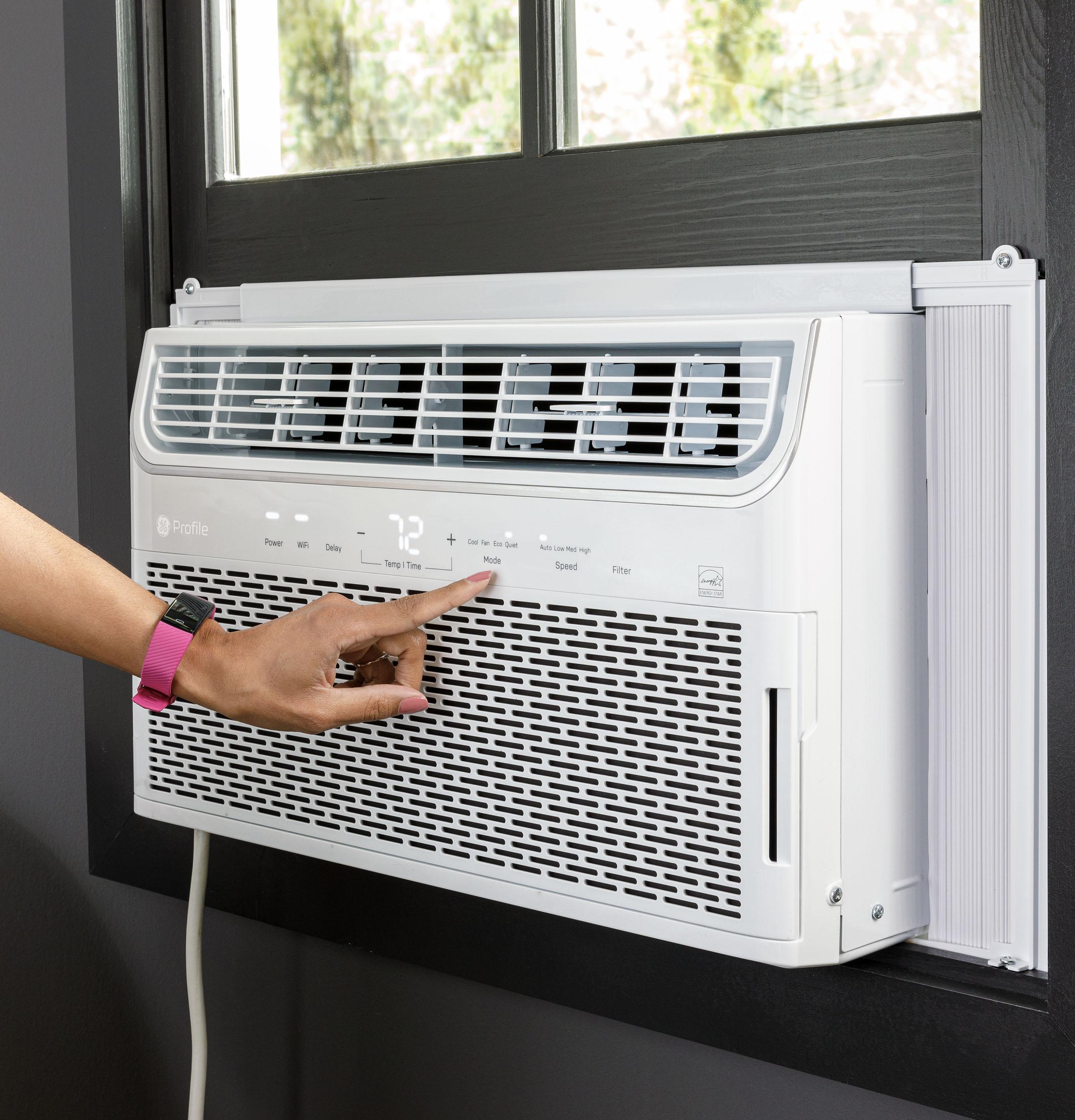Ge Appliances AHTR10AC Ge Profile™ Energy Star® 10,000 Btu Inverter Smart Ultra Quiet Window Air Conditioner For Medium Rooms Up To 450 Sq. Ft.