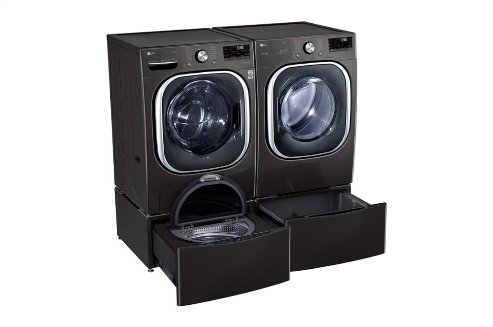 Lg DLGX4501B 7.4 Cu. Ft. Ultra Large Capacity Smart Wi-Fi Enabled Front Load Gas Dryer With Turbosteam™ And Built-In Intelligence