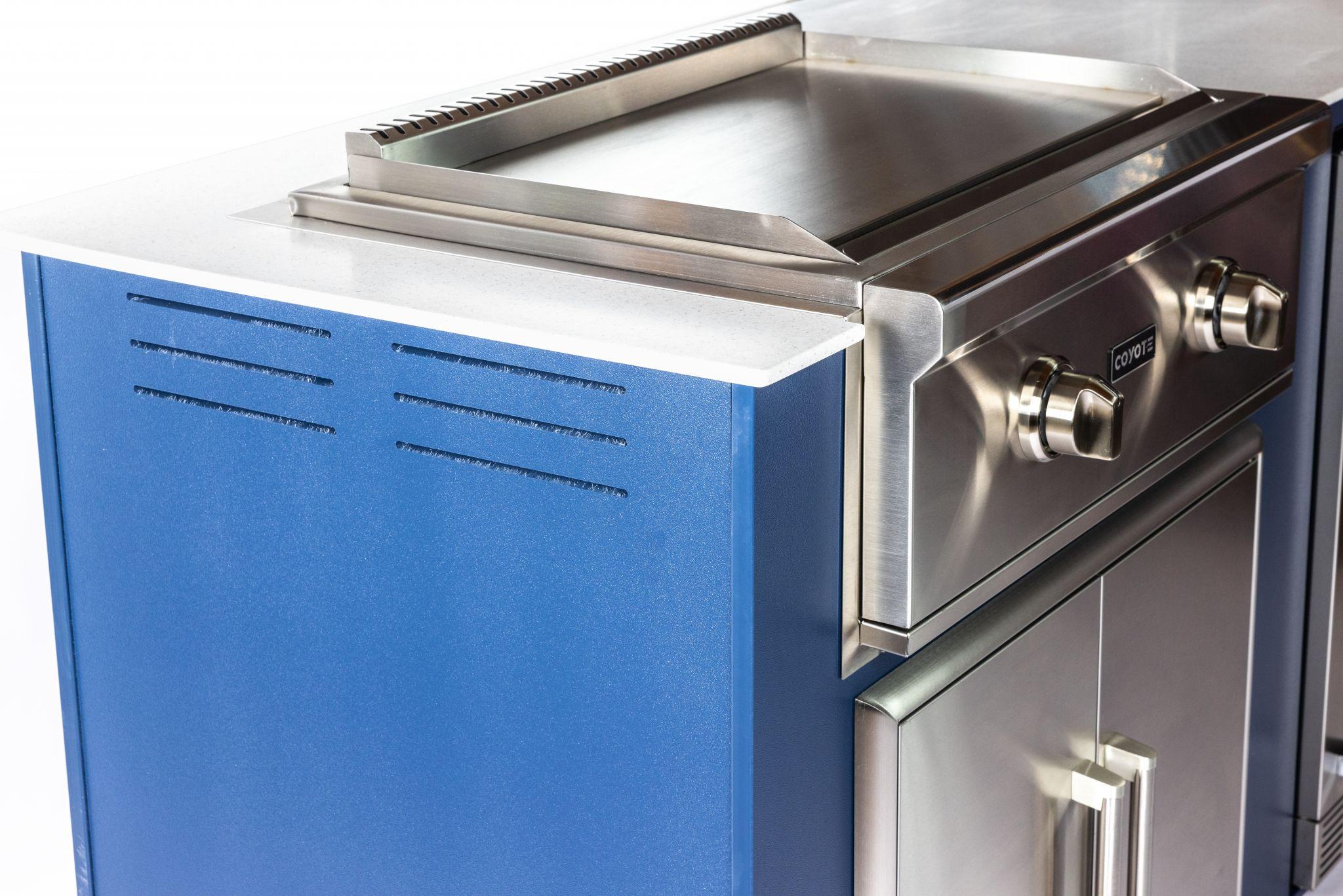 Coyote C1FTG30NG 30" Flat Top Grill Built-In; Ng
