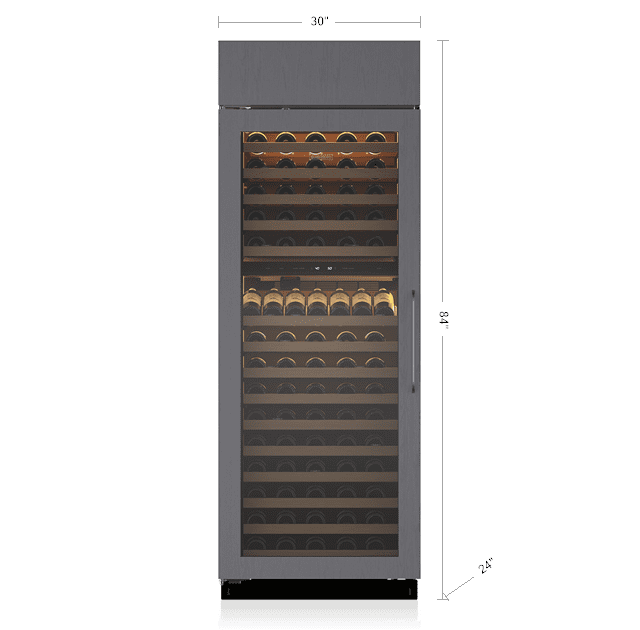 Sub-Zero BW30ORH 30" Classic Wine Storage - Panel Ready