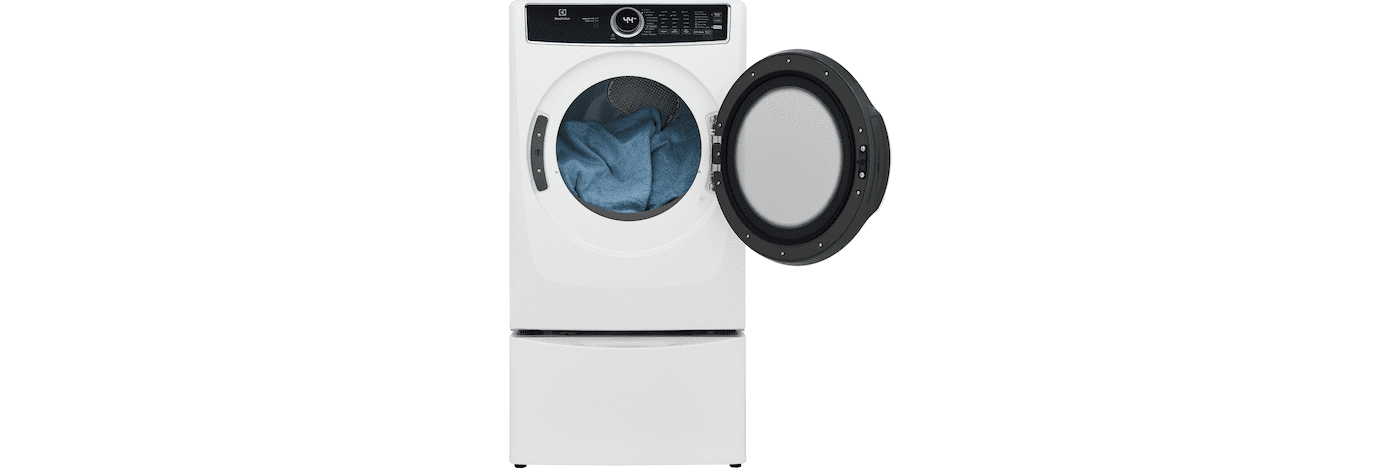 Electrolux ELFG7537AW Gas 8.0 Cu. Ft. Front Load Dryer