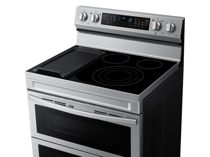Samsung NE63A6751SS 6.3 Cu. Ft. Smart Freestanding Electric Range With Flex Duo™, No-Preheat Air Fry & Griddle In Stainless Steel