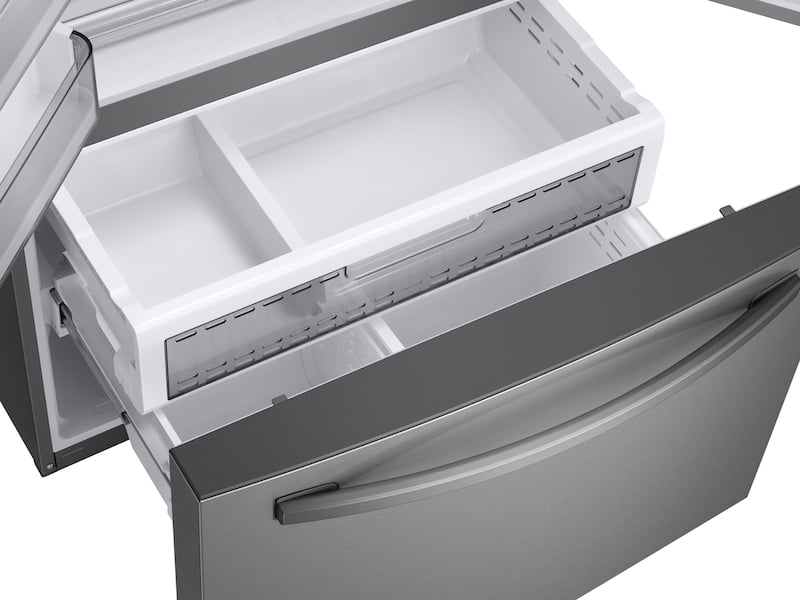 Samsung RF28R6201SR 28 Cu. Ft. 3-Door French Door, Full Depth Refrigerator With Coolselect Pantry™ In Stainless Steel