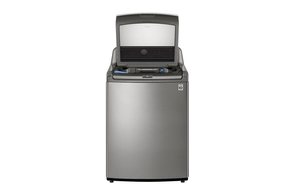 Lg WT7305CV 4.8 Cu. Ft. Mega Capacity Smart Wi-Fi Enabled Top Load Washer With Agitator And Turbowash3D™ Technology