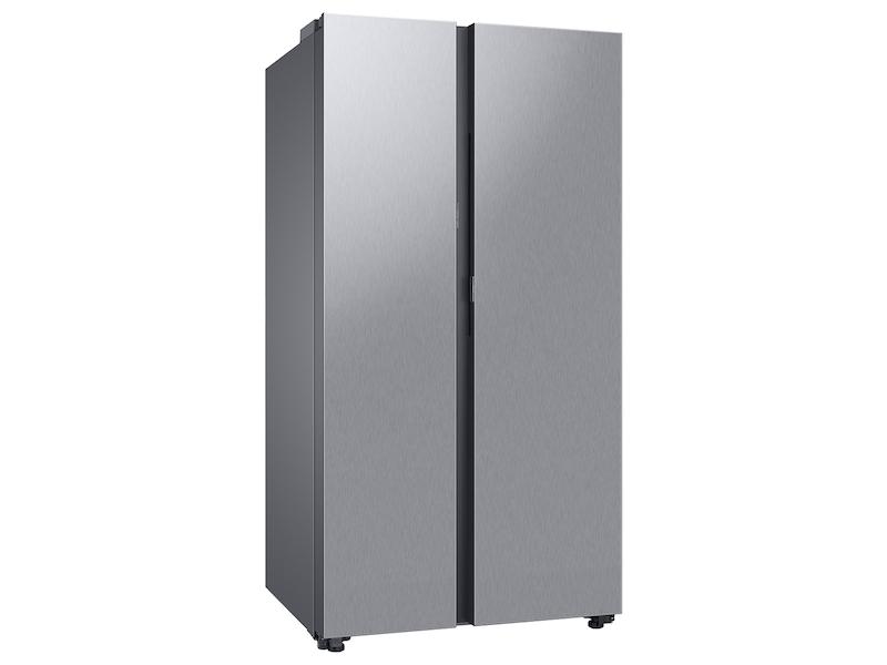 Samsung RS23CB7600QL Bespoke Counter Depth Side-By-Side 23 Cu. Ft. Refrigerator With Beverage Center™ In Stainless Steel