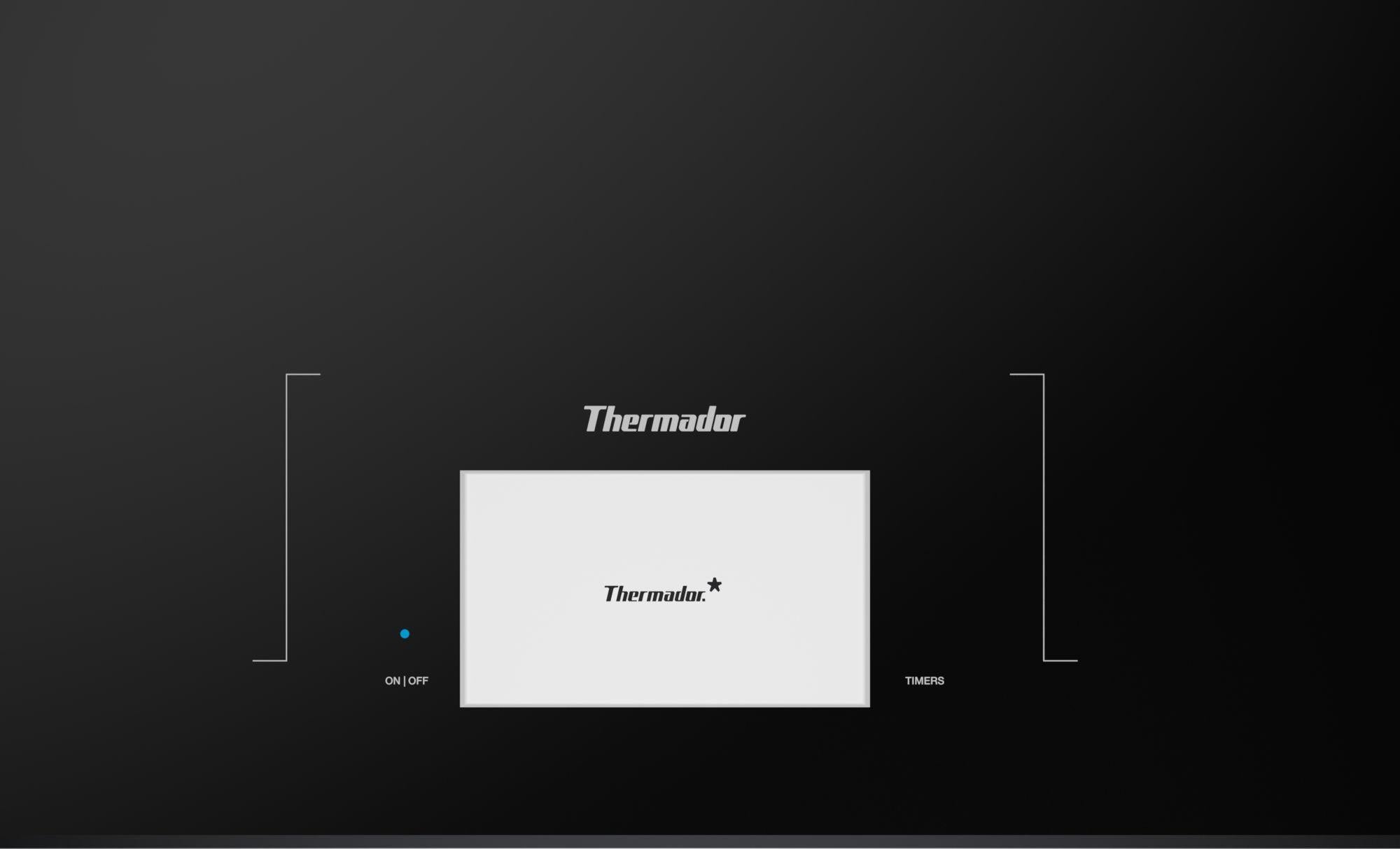 Thermador CIT30YWBB Freedom® Induction Cooktop 30'' Dark Gray, Surface Mount Without Frame Cit30Ywbb