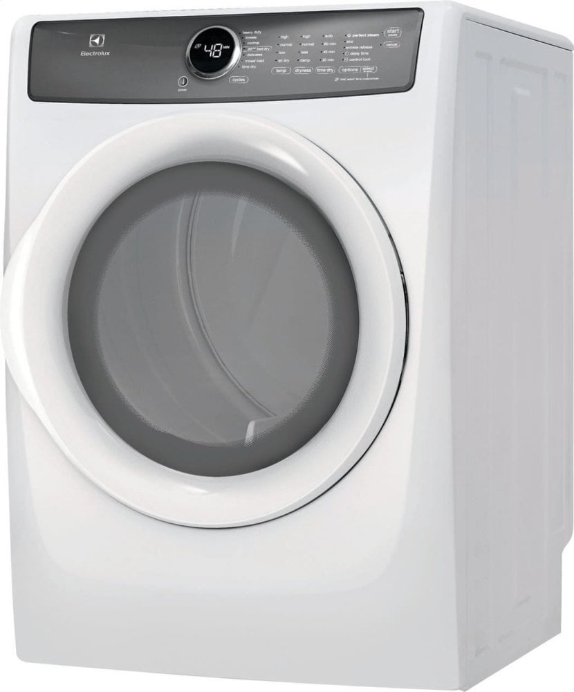 Electrolux EFMG427UIW Front Load Perfect Steam™ Gas Dryer With 7 Cycles - 8.0 Cu. Ft.