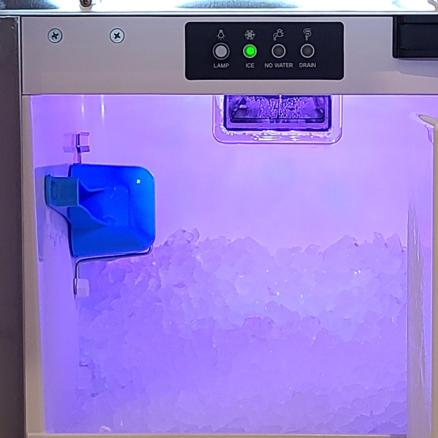 Xo Appliance XOUIM1585NOA 15 In Nugget Ice Maker Panel Ready Ada Height