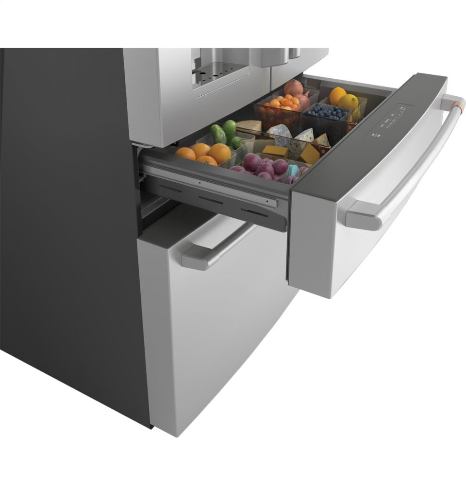 Cafe CVE28DP2NS1 Café Energy Star® 27.8 Cu. Ft. Smart 4-Door French-Door Refrigerator
