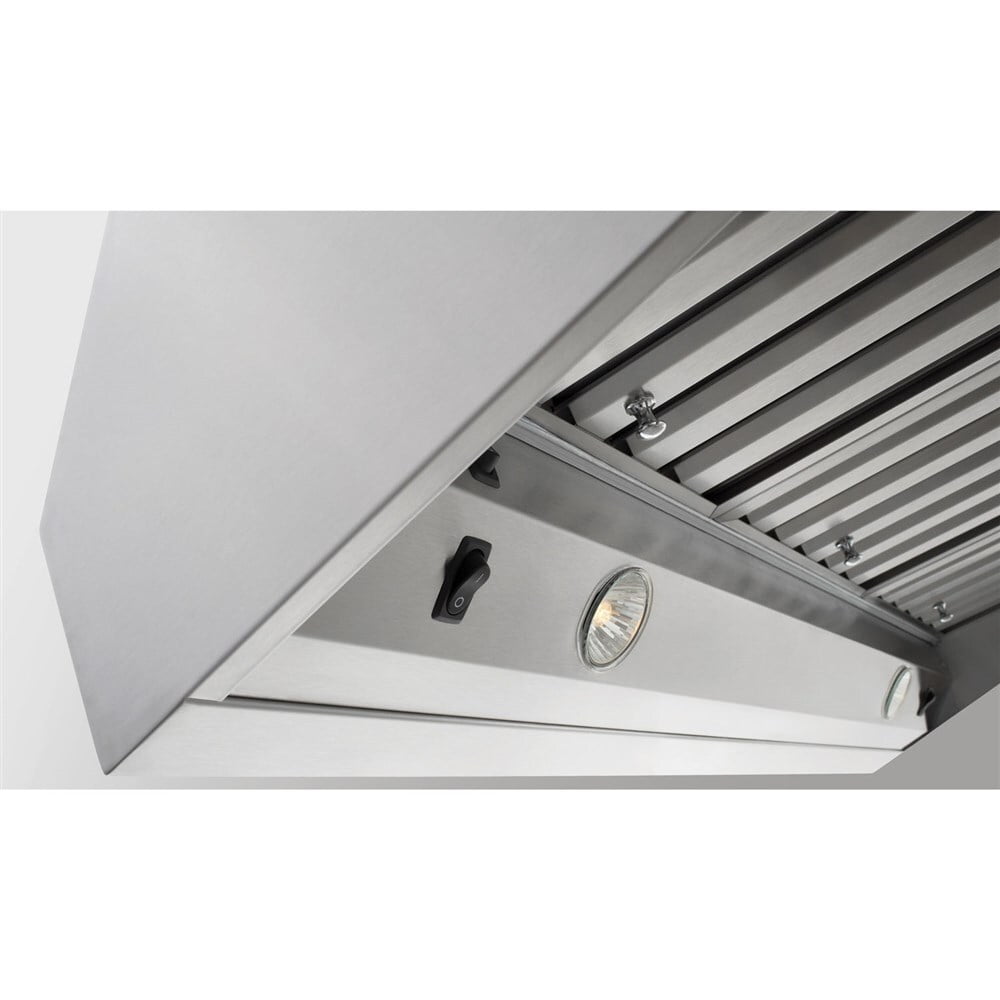 Zephyr AK7548BS 48" Tempest Ii Wall Hood With 650 Cfm Blower, 6 Speed Levels, Act