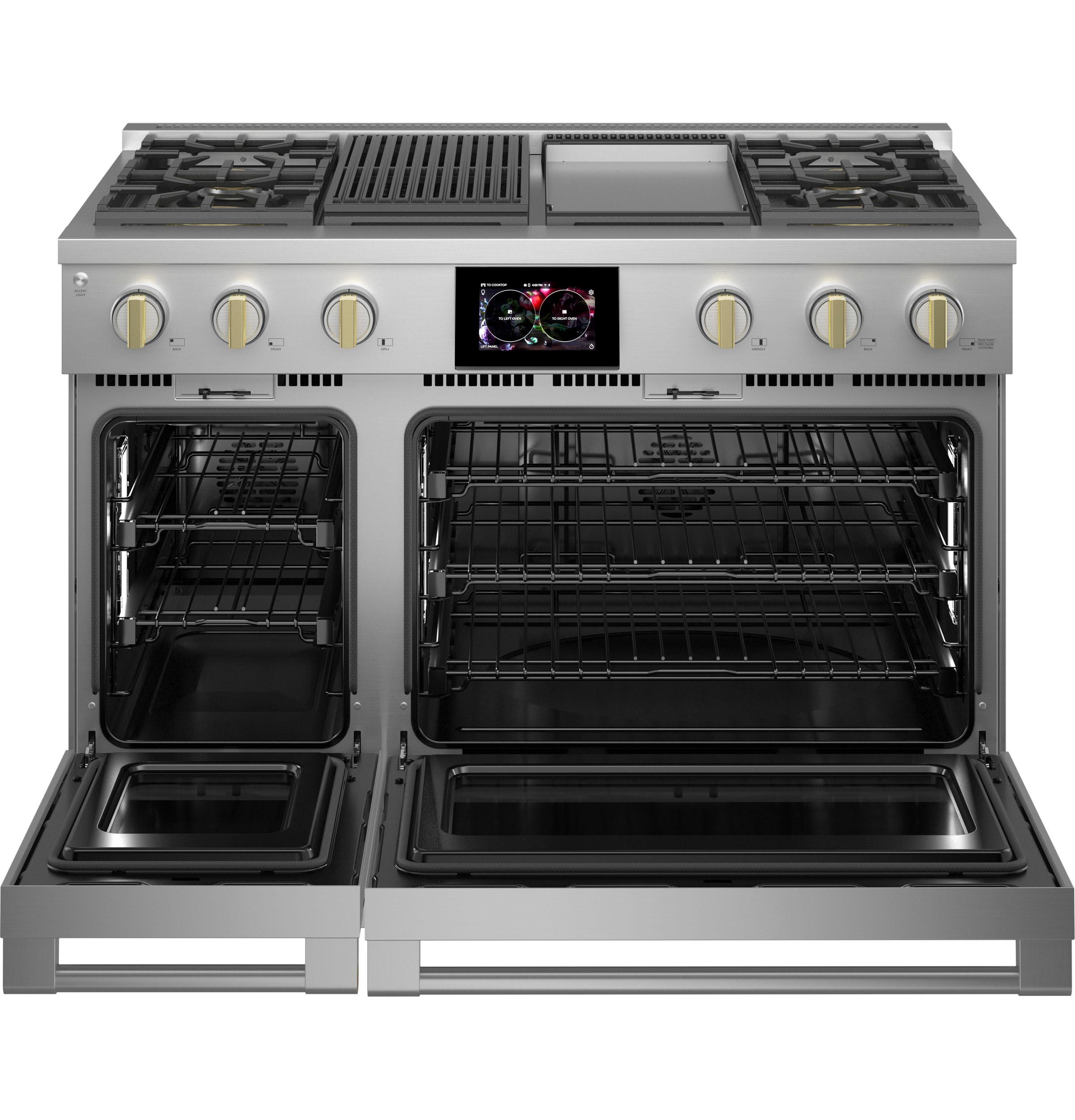 Monogram ZDP484NGTSS Monogram 48" Dual-Fuel Professional Range With 4 Burners, Grill, And Griddle