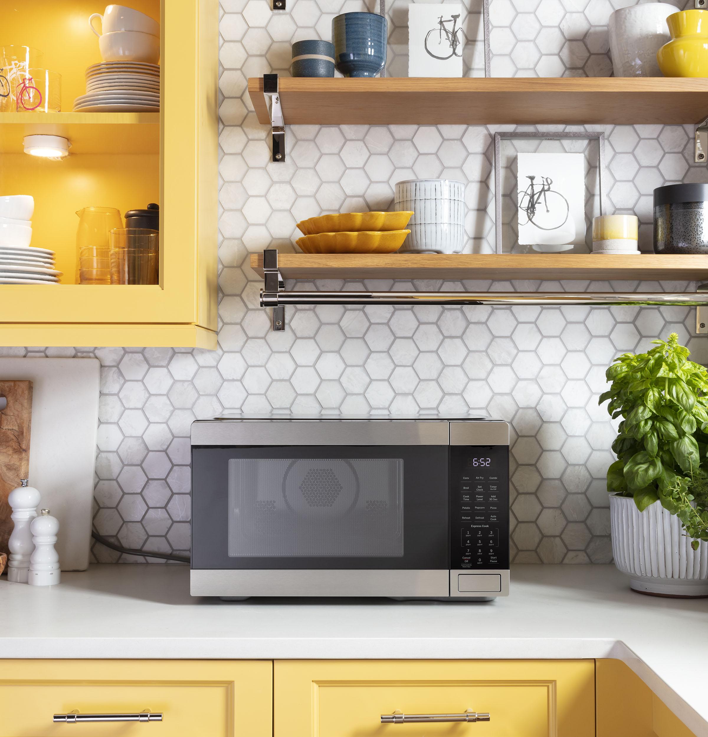 Ge Appliances JES1109RRSS Ge® 1.0 Cu. Ft. Capacity Countertop Convection Microwave Oven With Air Fry
