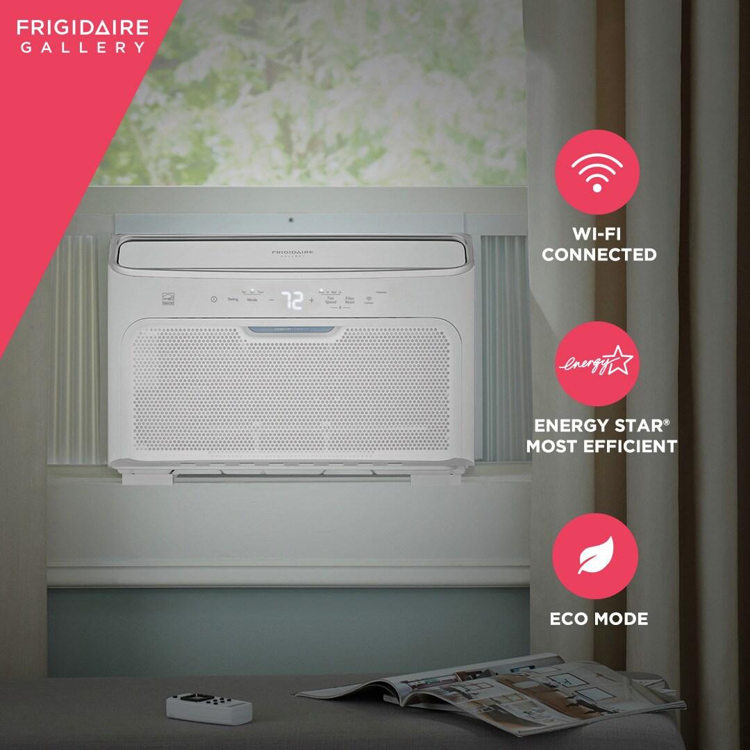 Frigidaire GHWQ083WC1 Frigidaire Gallery 8,000 Btu Inverter Quiet Temp Smart Room Air Conditioner