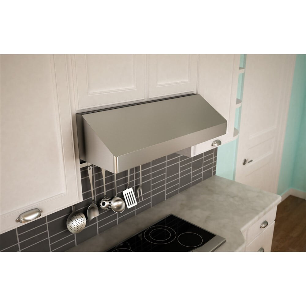Zephyr AK7100AS290 30" Gust Undercabinet Hood With 290 Cfm Blower, 3 Speed Levels