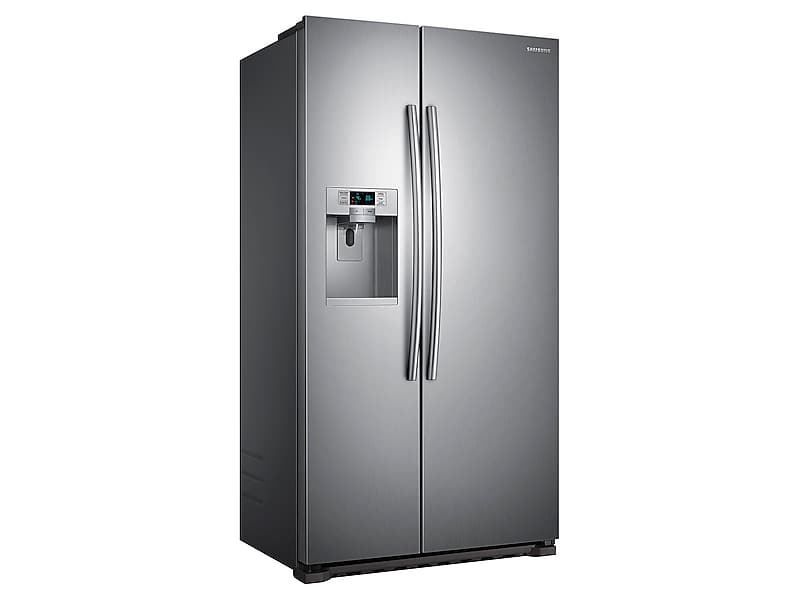 Samsung RS22HDHPNSR 22 Cu. Ft. Counter Depth Side-By-Side Refrigerator In Stainless Steel