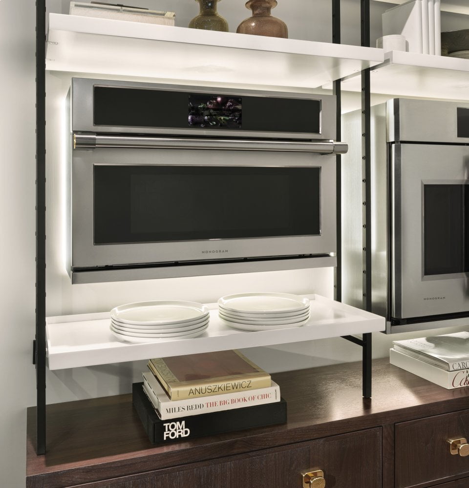 Monogram ZSB9132NSS Monogram 30" Smart Five In One Wall Oven With 120V Advantium® Technology
