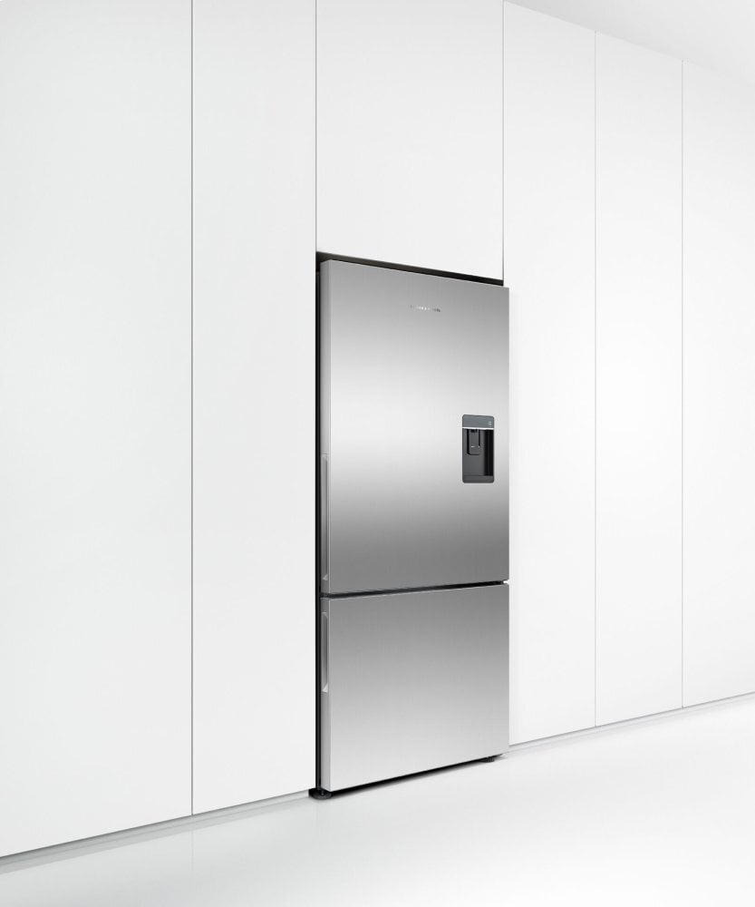 Fisher & Paykel RF170BRPUX6N Freestanding Refrigerator Freezer, 32", 17.5 Cu Ft, Ice & Water