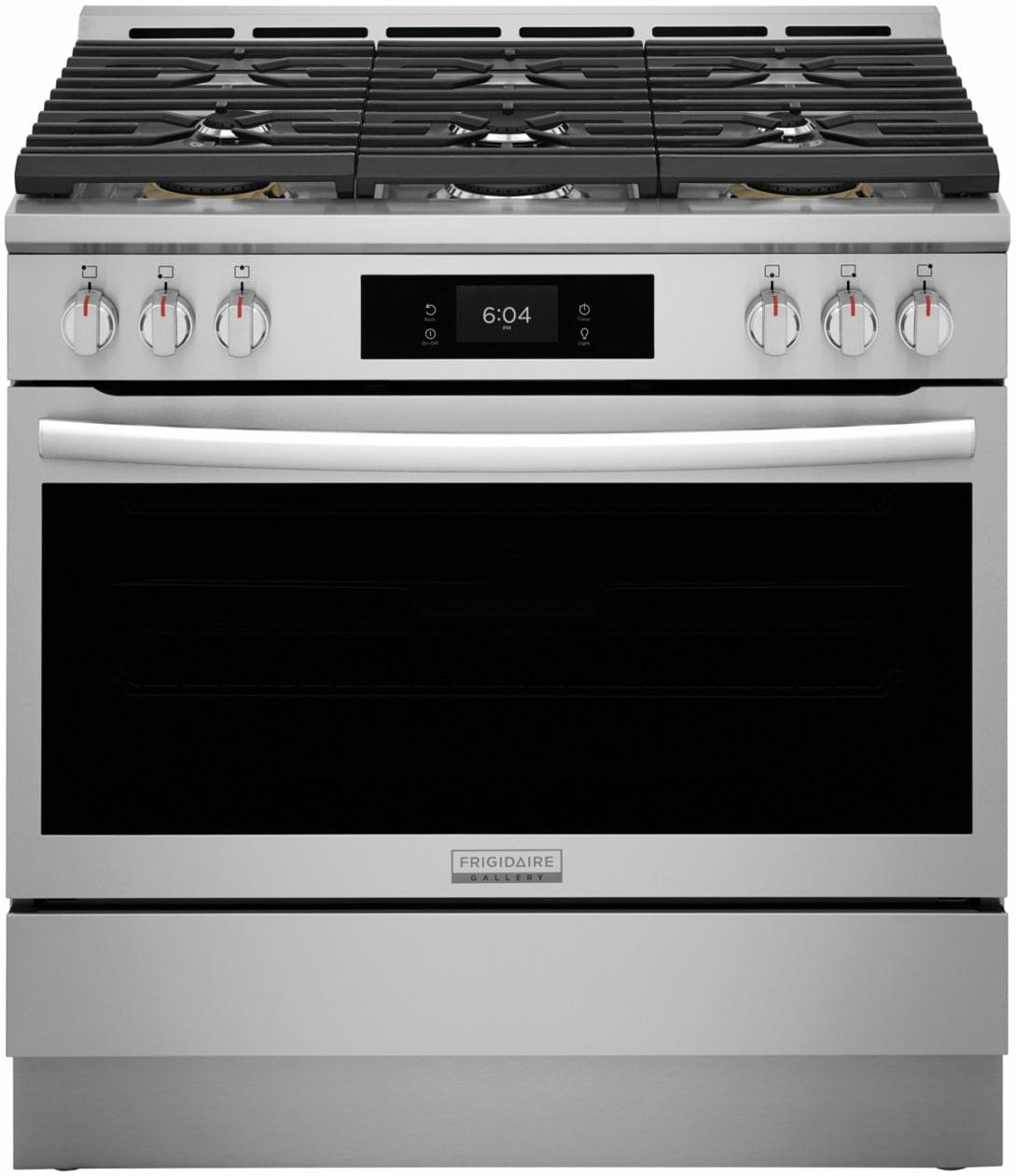 Frigidaire GCFD3661AF Frigidaire Gallery 36" Dual-Fuel Range With Air Fry