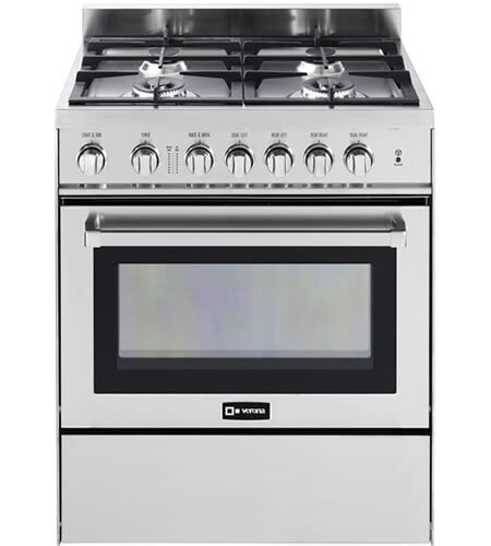 Verona VEFSGG304NSS Stainless Steel 30