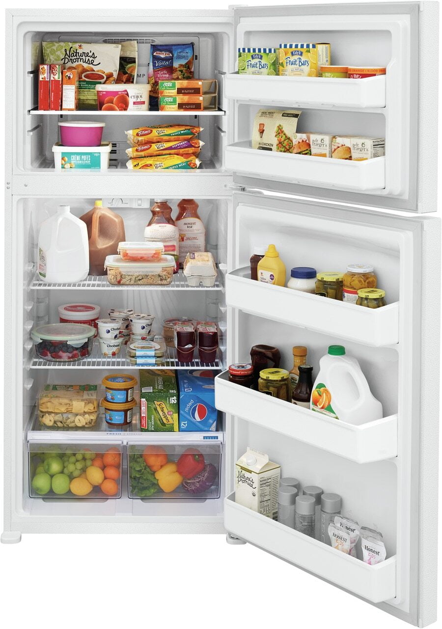 Frigidaire FFHT1814WW Frigidaire 18.3 Cu. Ft. Top Freezer Refrigerator