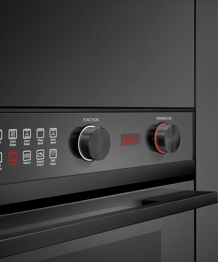 Fisher & Paykel OB24SCD11PB1 Oven, 24", 11 Function, Self-Cleaning