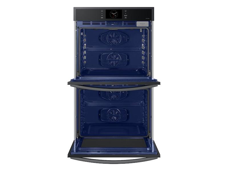 Samsung NV51CG600DMT 30" Double Wall Oven With Steam Cook In Matte Black Steel