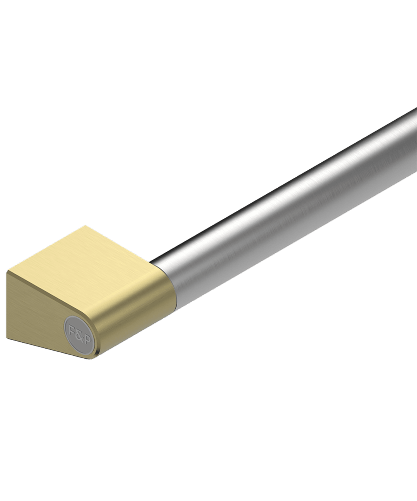 Fisher & Paykel AHP3R48BA Professional Round Flush Handles For Ranges, 48"