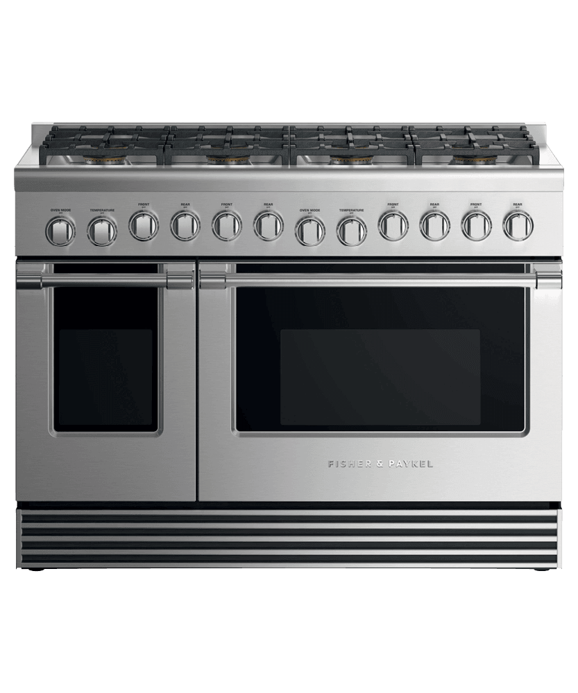 Fisher & Paykel RGV2488LN Gas Range, 48", 8 Burners, Lpg