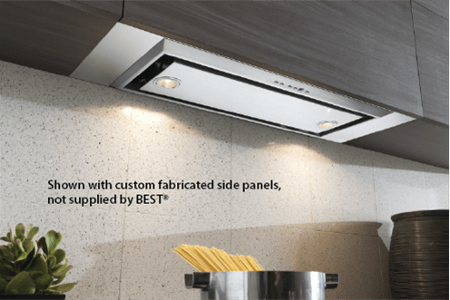 Best Range Hoods P195P1M70SB6 28-5/16" Ss Range Hood W/ Internal P6 650 Max Cfm Blower