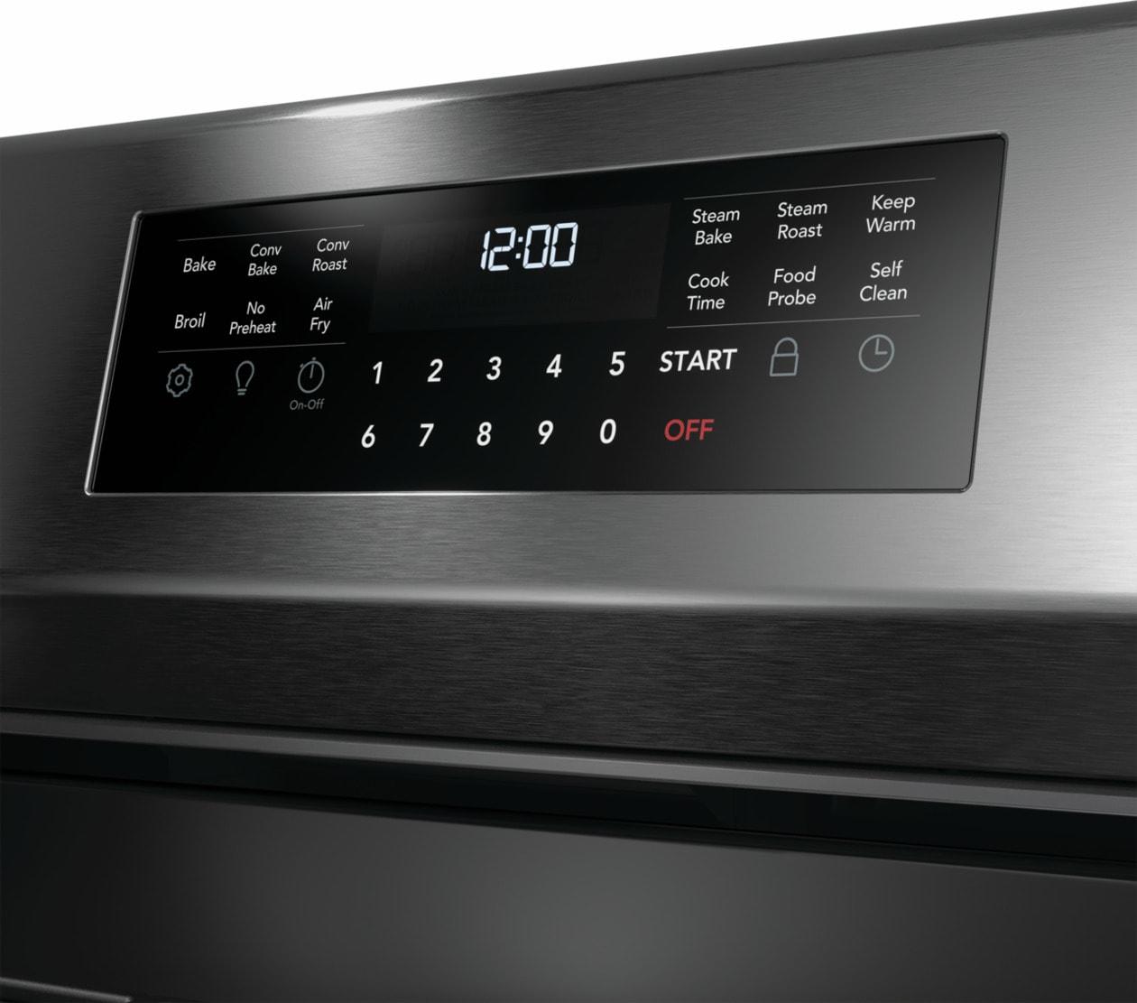 Frigidaire GCRG3060BD Frigidaire Gallery 30" Rear Control Gas Range With Total Convection